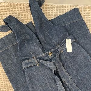 Anthropologie Denim Jumpsuit